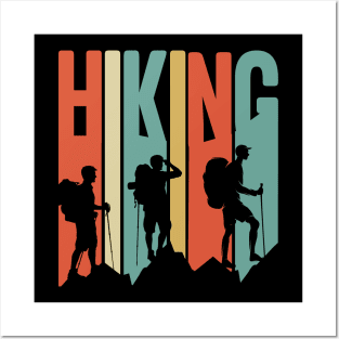 Hiking is adventure Posters and Art